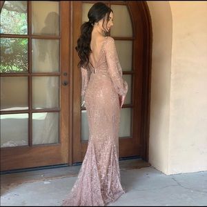 COPY - Portia & Scarlett 17655T Gold Gown